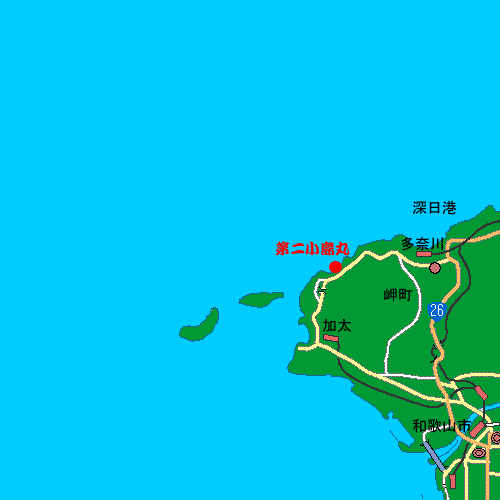 小島丸　広域地図